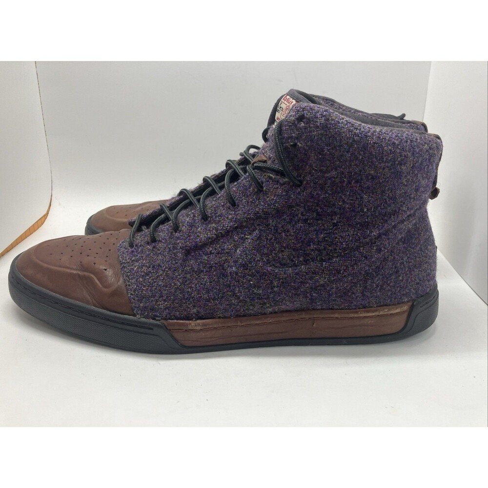 Nike Air Royal Mid VT Shoes Mens Size 12 Harris Tweed Blueprint Sneakers